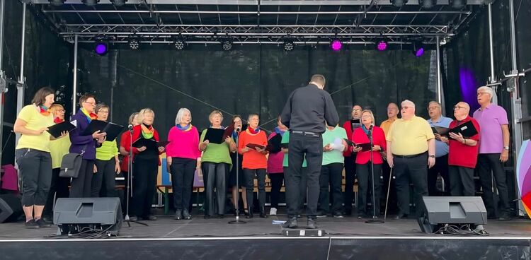 Bild von Michael Jäink Rainbow Gospel Chor Neheim