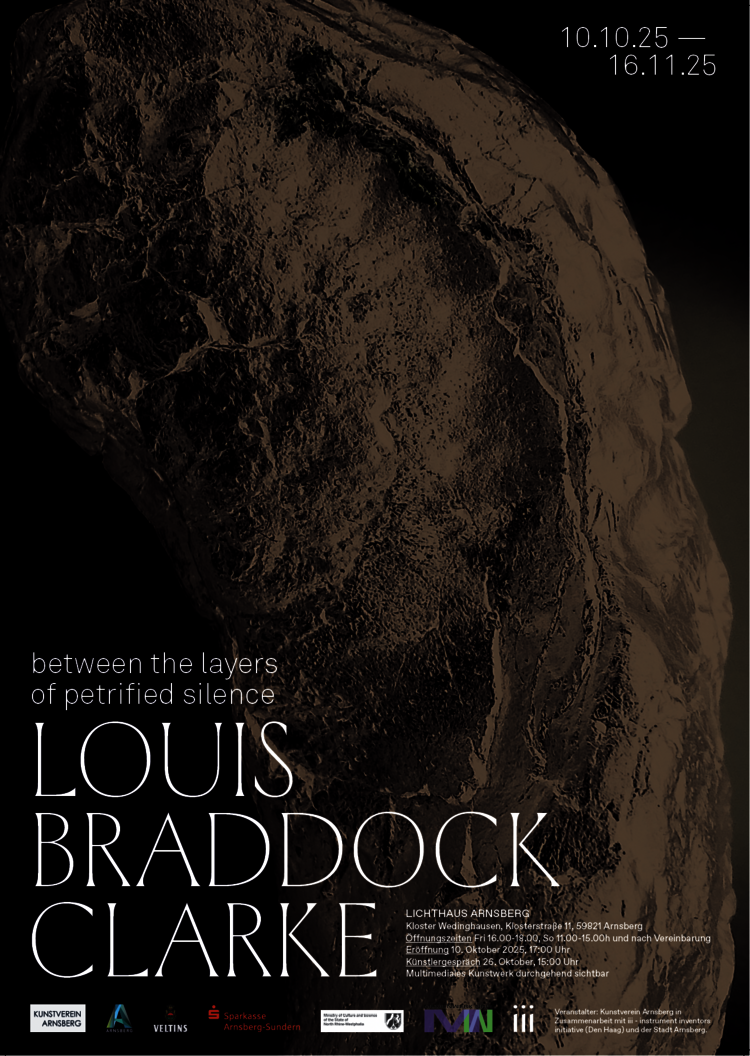 Ausstellung Louis Braddock Clarke (Plakat: Kunstverein Arnsberg e.V.)