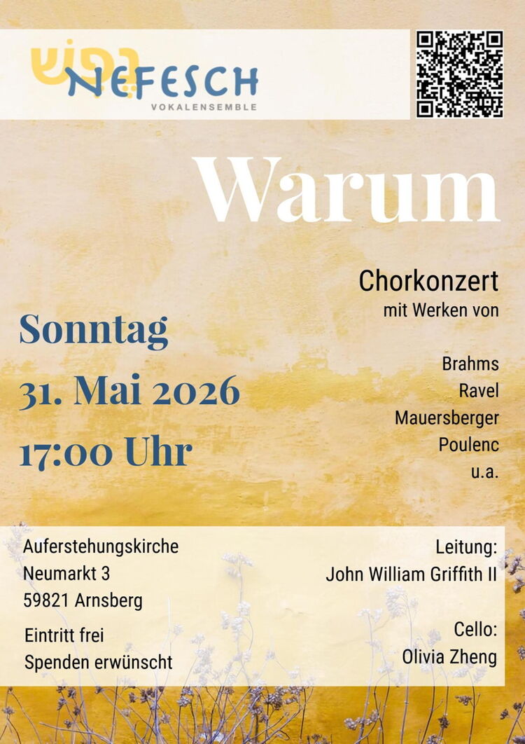 Foto Copyright bei Dr. Monika Köchling, Nefesch Chor